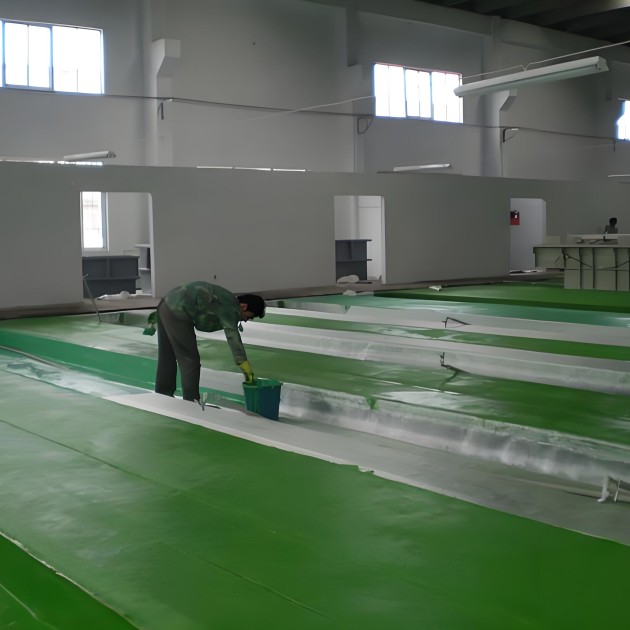 嘉峪关防腐蚀地坪,环氧玻纤地坪，玻纤工业地坪，环氧玻纤布地坪,乙烯基玻纤布地坪产品图1
